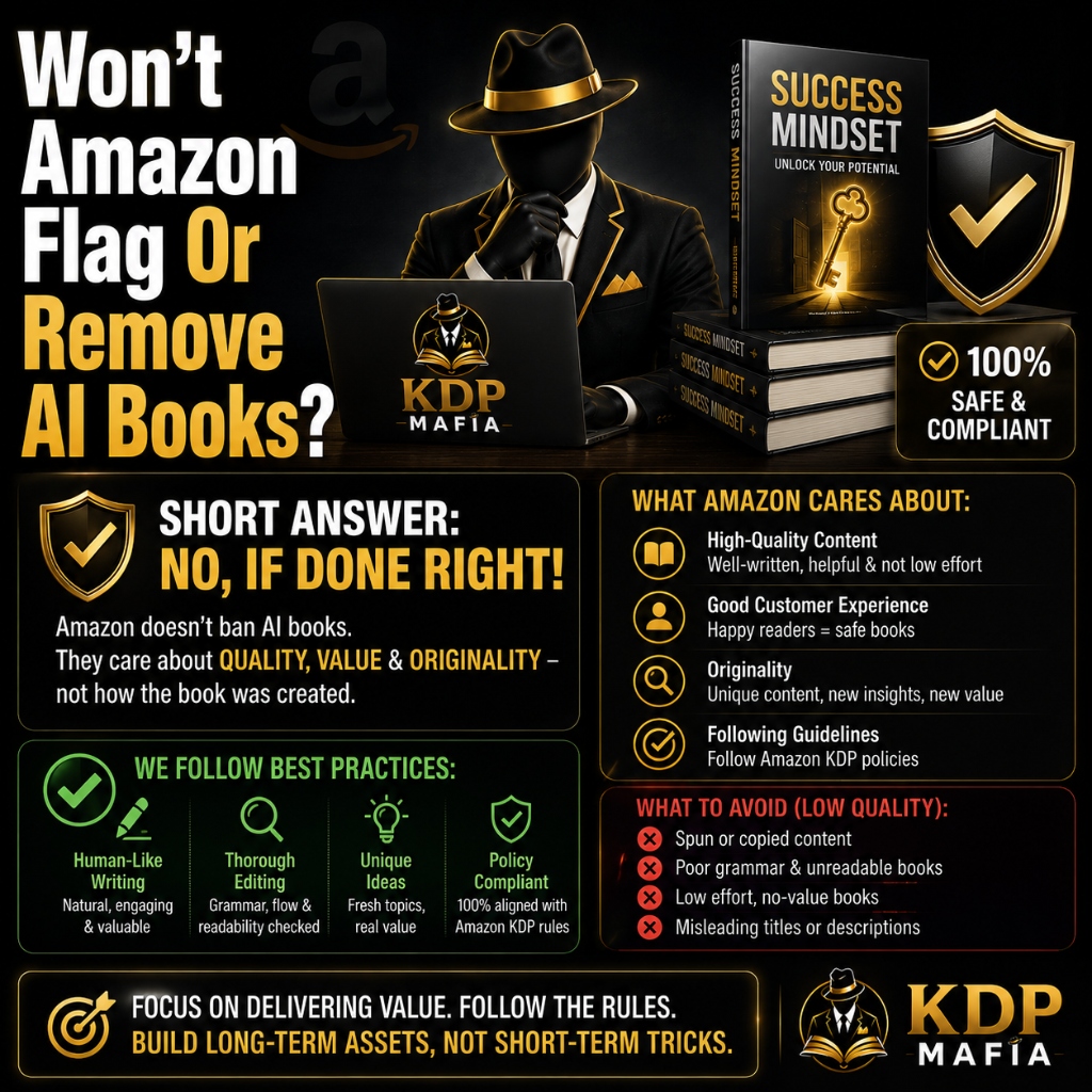 Won't Amazon Flag Or Remove AI Books?