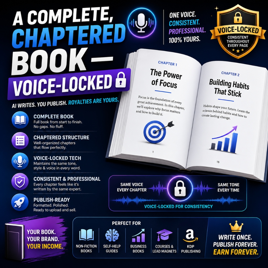 A Complete Chaptered Book Voice Locked Preview