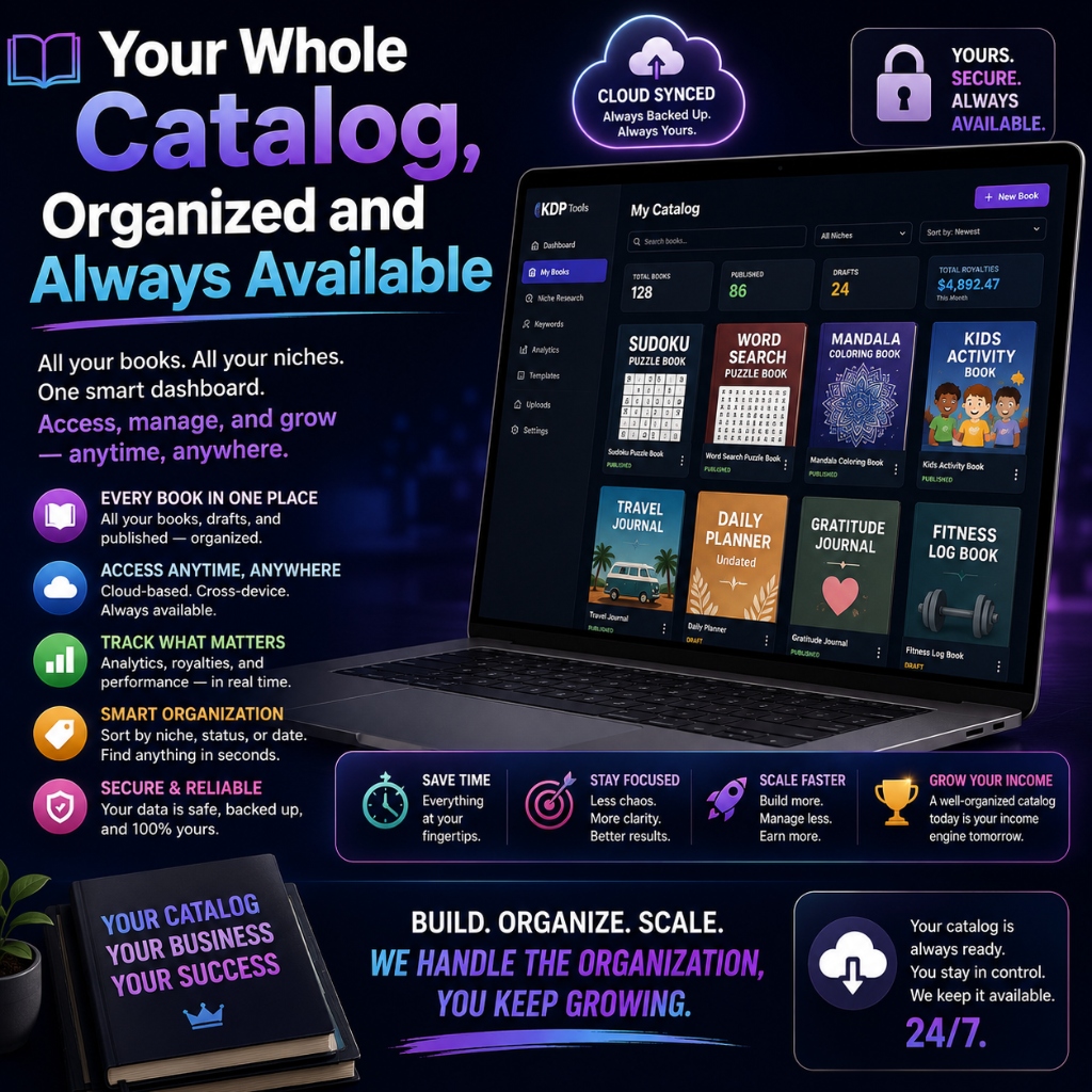 Your Whole Catalog Organized and Always Available Preview