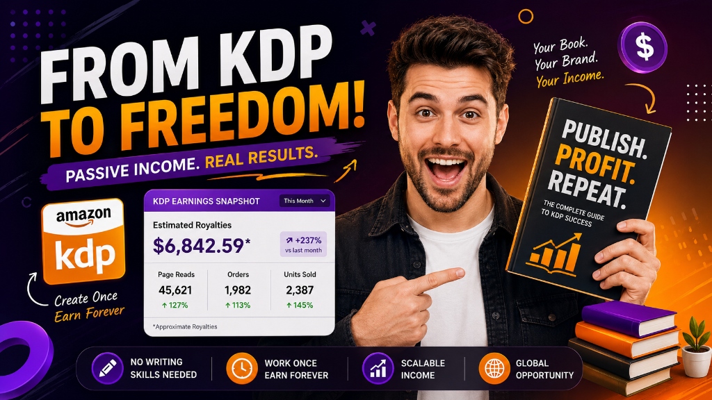 From KDP To Freedom Passive Income Proof