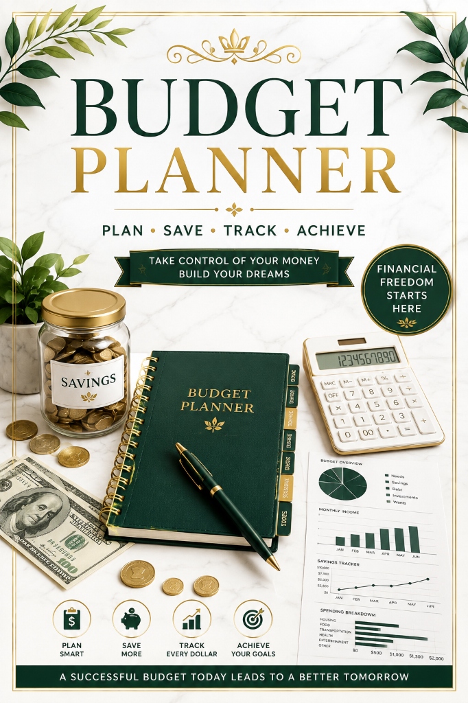 Budget Planner Book Cover
