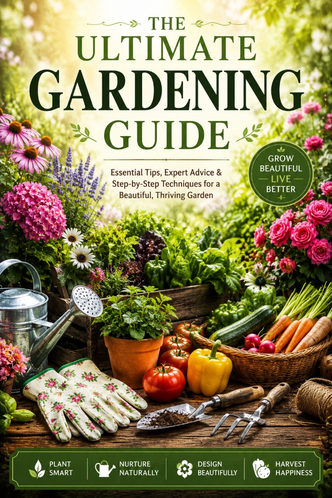 The Ultimate Gardening Guide Cover
