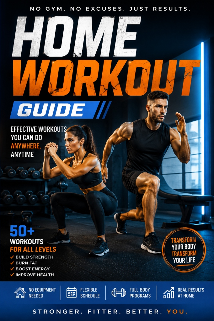 Home Workout Guide Book Cover